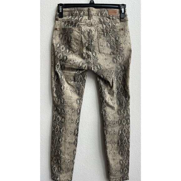 Judy Blue Los Angeles Jeans Brown Snake Skin‎ Animal Print Skinny Fit Pants 5/27 - Picture 2 of 12